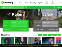 Tablet Screenshot of informuji.cz